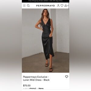 Peppermayo Loren Midi Dress